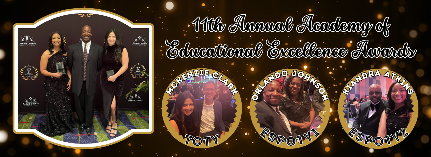 Montclair employees of the year at the 11th Annual Academy of Educational Excellence Awards.