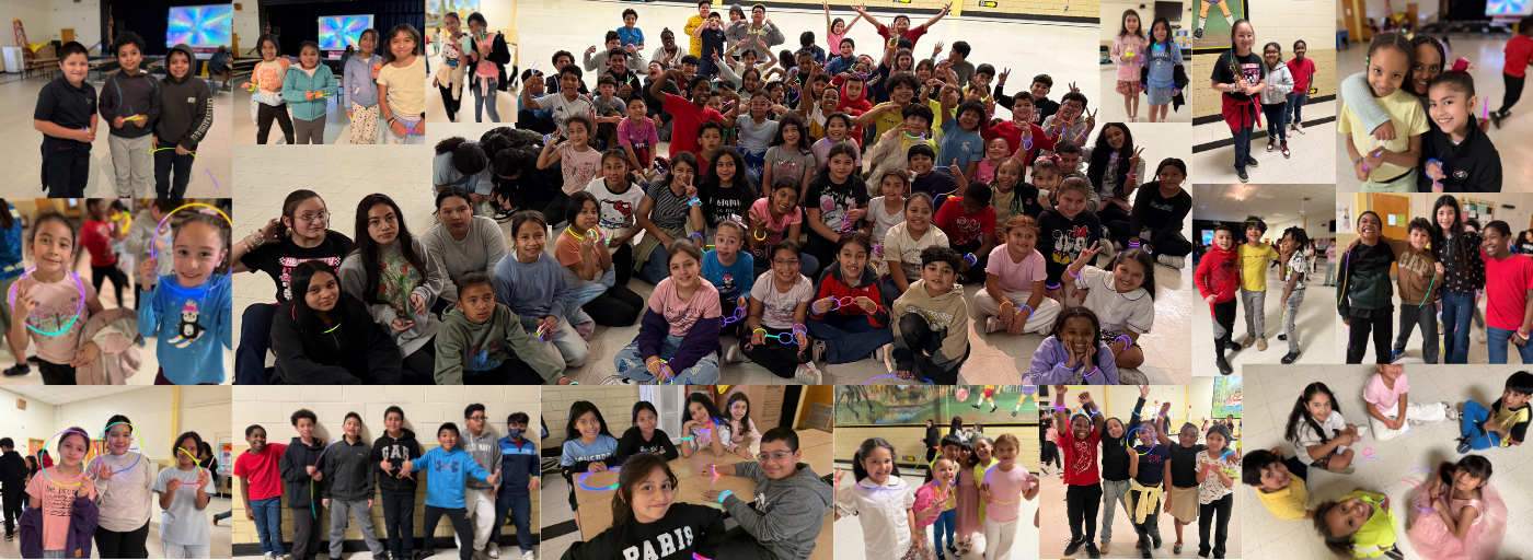 Montclair&#39;s first 100 Club celebration, featuring 100 Club members at the Glow Dance Party.